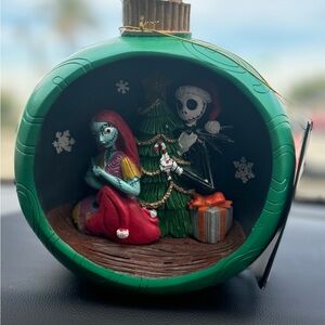 Tim Burton’s The NightMare before Christmas light up ornament scene new